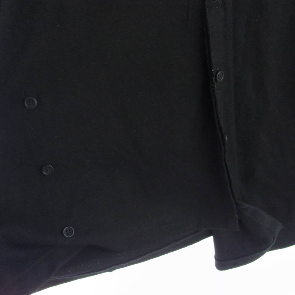 Yohji Yamamoto ヨウジヤマモト HJ-T53-175 regulation レギュレーション アシンメトリー ヘム Tシャツ カットソー ブラック系 3【中古】