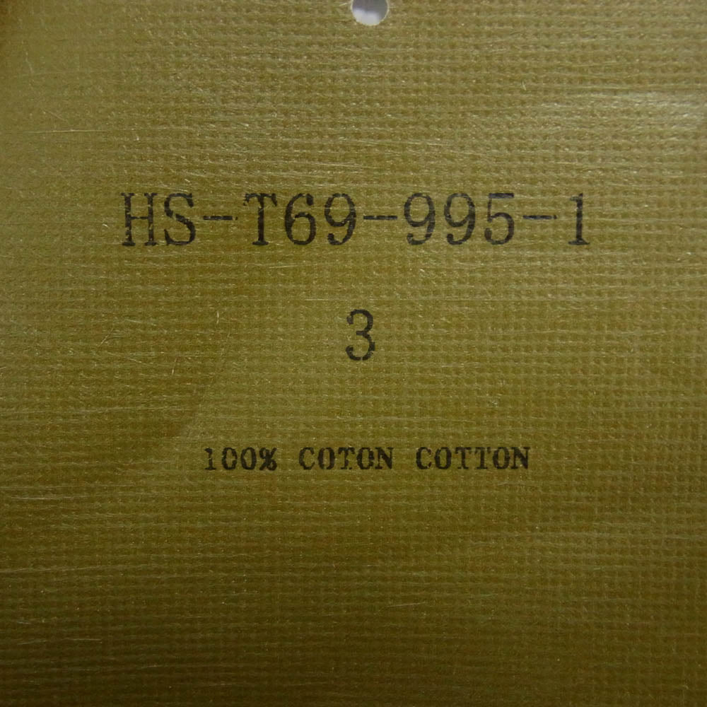 Yohji Yamamoto POUR HOMME ヨウジヤマモトプールオム 24SS HS-T69-995-1-03 COMBED SINGLE JERSEY PT LONG SLEEVE 過呼吸 プリント 長袖 カットソー ブラック系 3【極上美品】【中古】