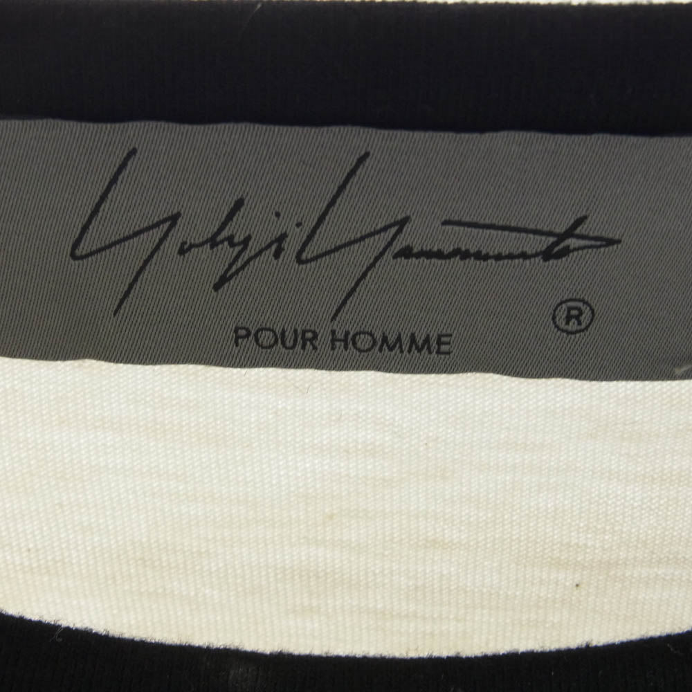 Yohji Yamamoto POUR HOMME ヨウジヤマモトプールオム HZ-T43-080 YUUKA ASAKURA INKJET PRINTED LONG SLEEVE ロング スリーブ Tシャツ 長袖 カットソー マルチカラー系 3【中古】