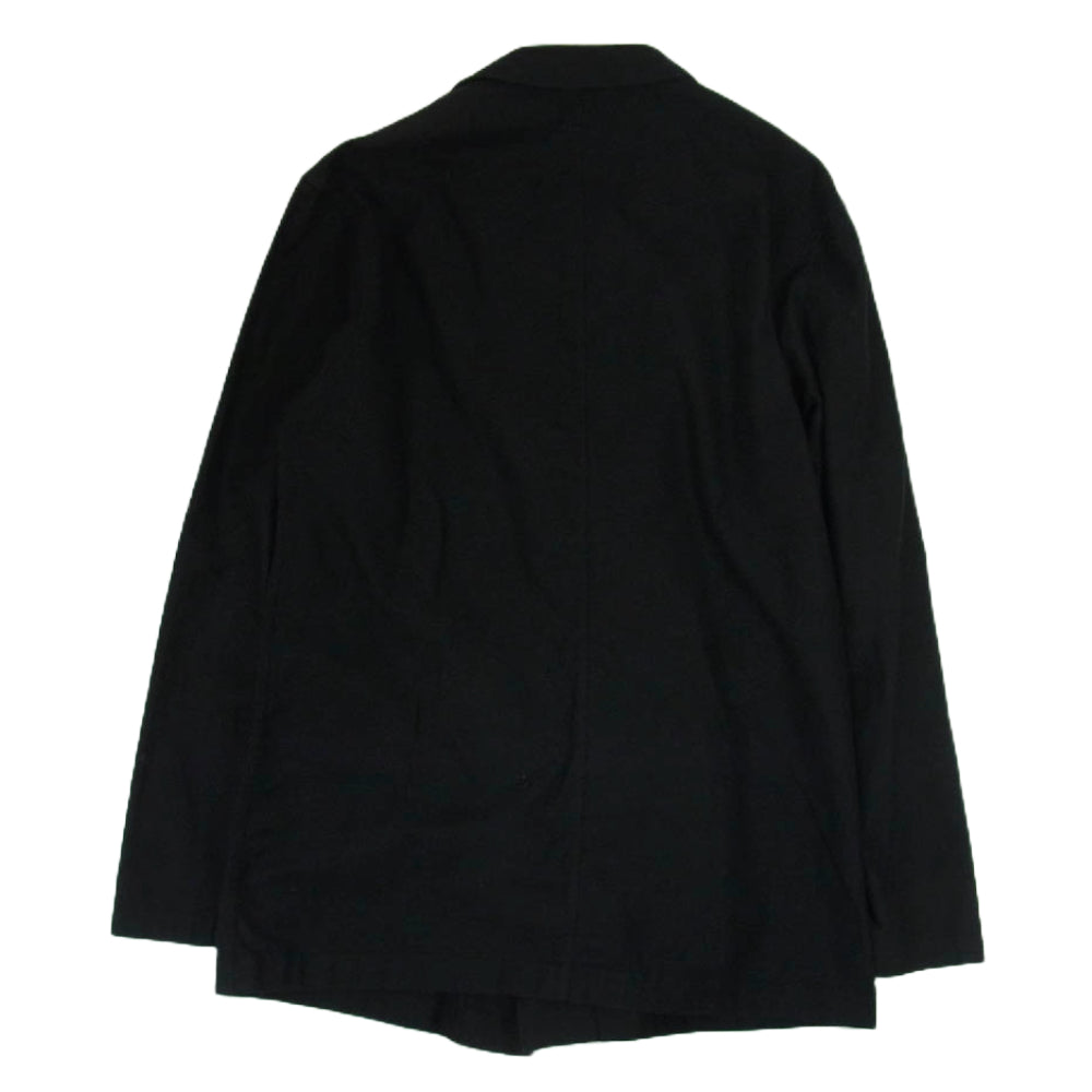 Yohji Yamamoto POUR HOMME ヨウジヤマモトプールオム 19SS HH-J06-002 PRODUCE プロデュース 3B コットン テーラードジャケット ブラック系 2【中古】
