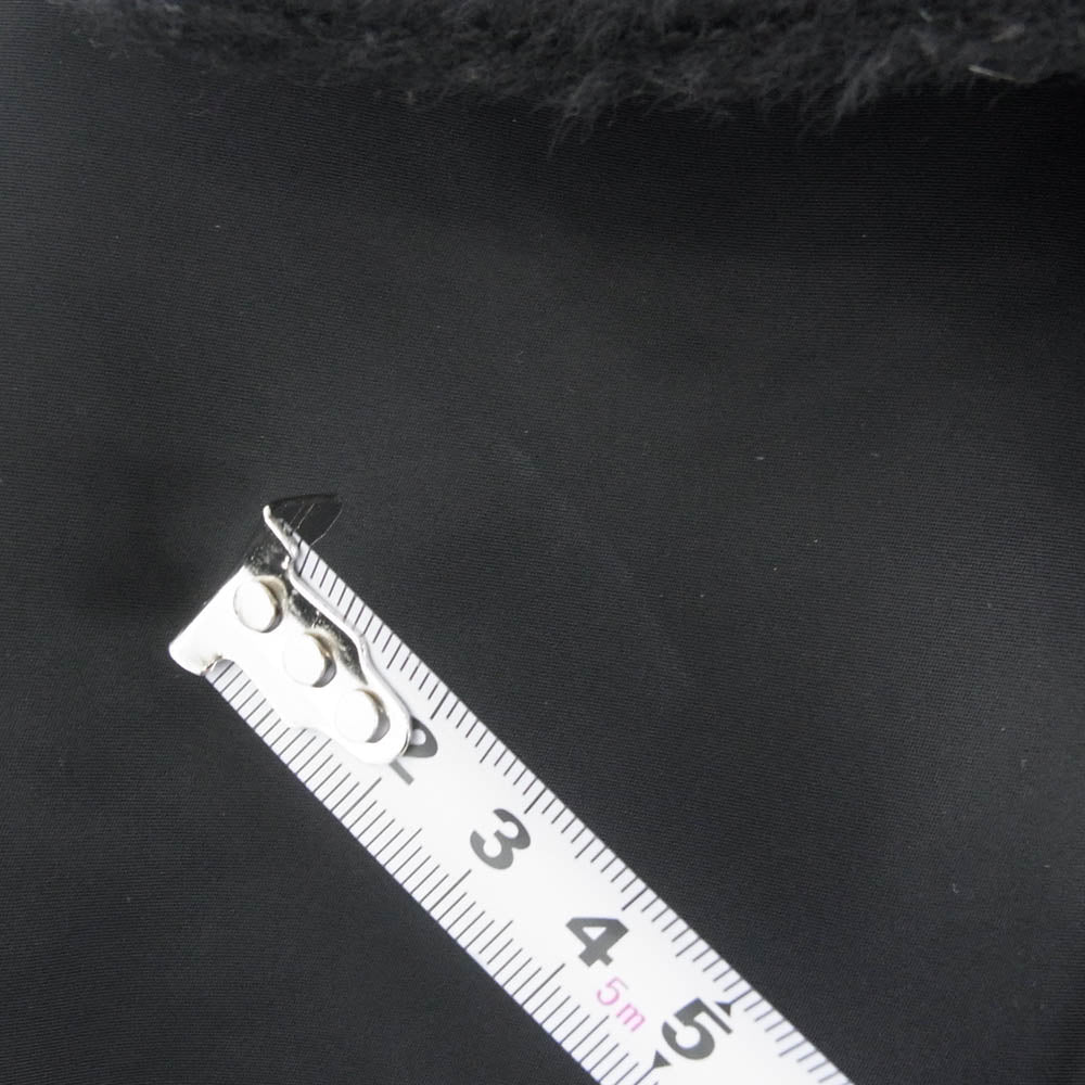 Yohji Yamamoto ヨウジヤマモト FK-J55-501 regulation レギュレーション 襟ボアツ ナイロン フライト ジャケット ブラック系 2【中古】