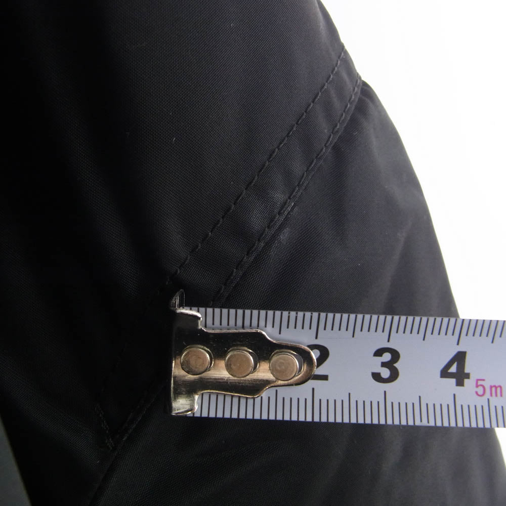 Yohji Yamamoto ヨウジヤマモト FK-J55-501 regulation レギュレーション 襟ボアツ ナイロン フライト ジャケット ブラック系 2【中古】