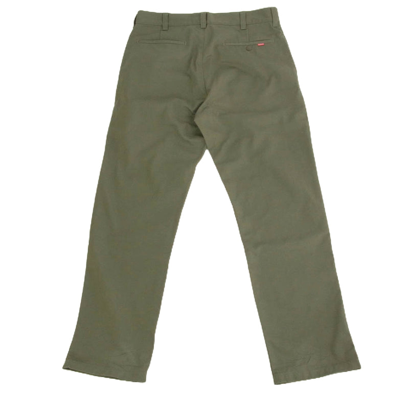 Supreme シュプリーム Work Pant ワーク チノ パンツ カーキ系 32【中古】