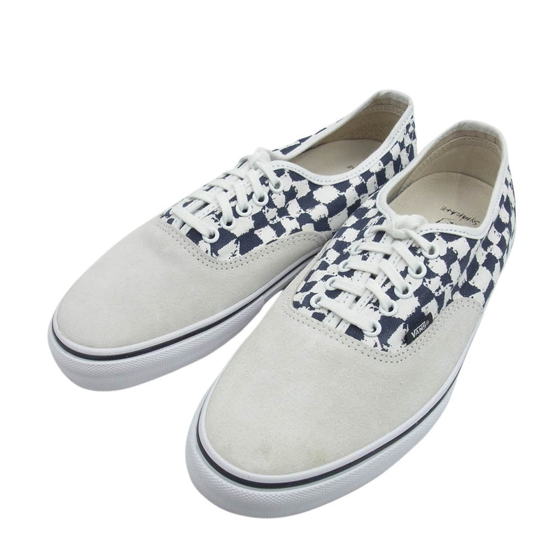 VANS バンズ VN-00ZRFFY Harmony Korine SYNDICATE AUTHENTIC PRO S オーセンティック プロ スニーカー ネイビー系 グレー系 27.5cm【極上美品】【中古】