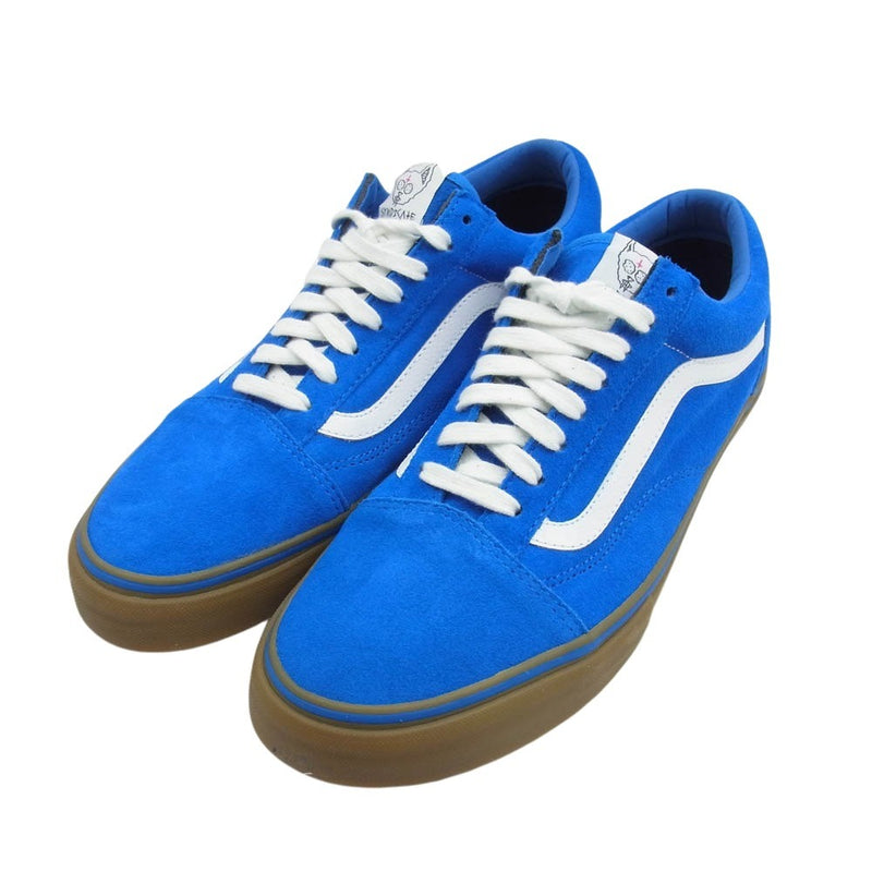 VANS バンズ VN-0QHM8LJ × Golf Wang Old school PRO S オールドスクール プロ スニーカー ブルー系 27.5cm【極上美品】【中古】