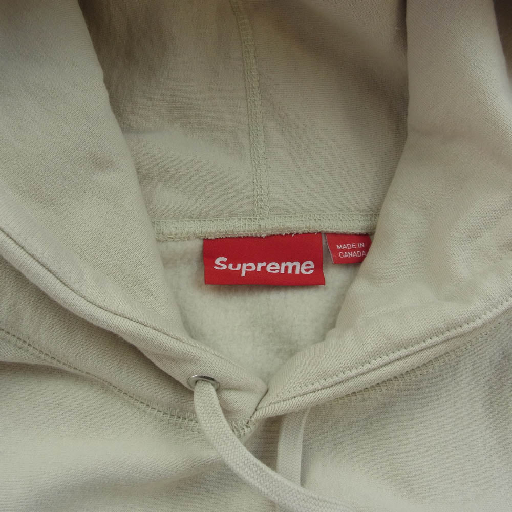 Supreme シュプリーム 24AW Box Logo Hooded Sweatshirt ボックスロゴ フーデッド スウェットシャツ フーディ パーカー Stone M【極上美品】【中古】