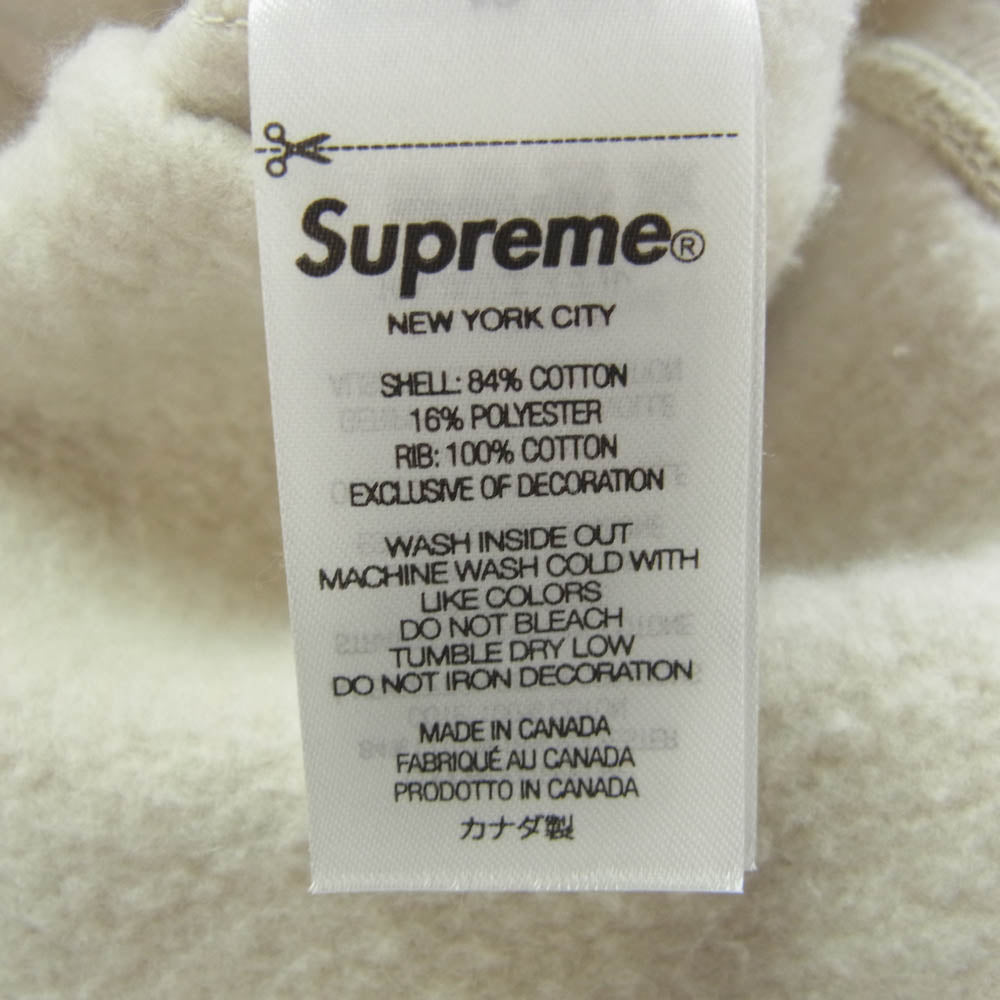 Supreme シュプリーム 24AW Box Logo Hooded Sweatshirt ボックスロゴ フーデッド スウェットシャツ フーディ パーカー Stone M【極上美品】【中古】