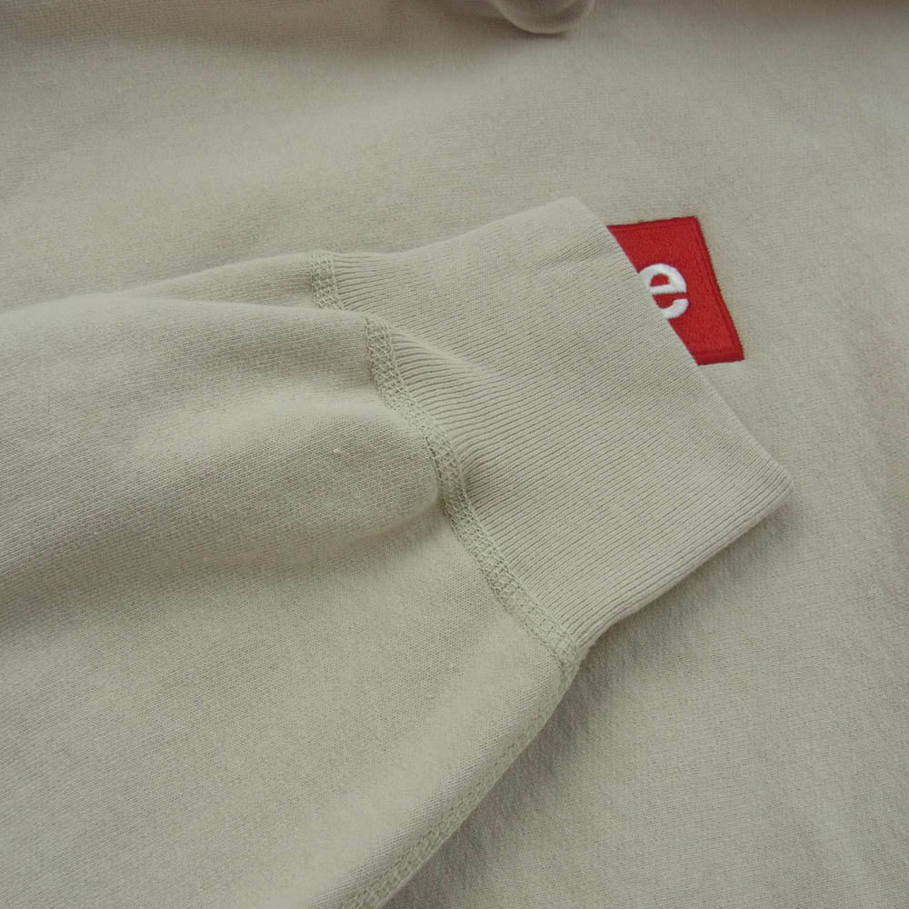 Supreme シュプリーム 24AW Box Logo Hooded Sweatshirt ボックスロゴ フーデッド スウェットシャツ フーディ パーカー Stone M【極上美品】【中古】