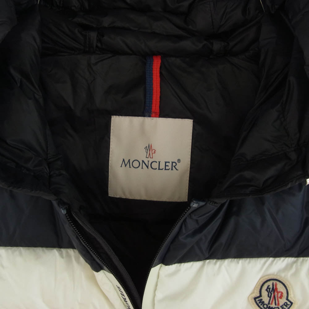 MONCLER モンクレール F10911A11400 TIMOTHE トリコロール ダウン ベスト ジャケット 1【中古】