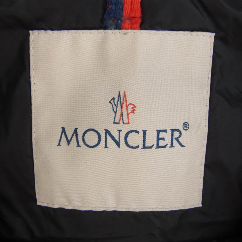 MONCLER モンクレール F10911A11400 TIMOTHE トリコロール ダウン ベスト ジャケット 1【中古】