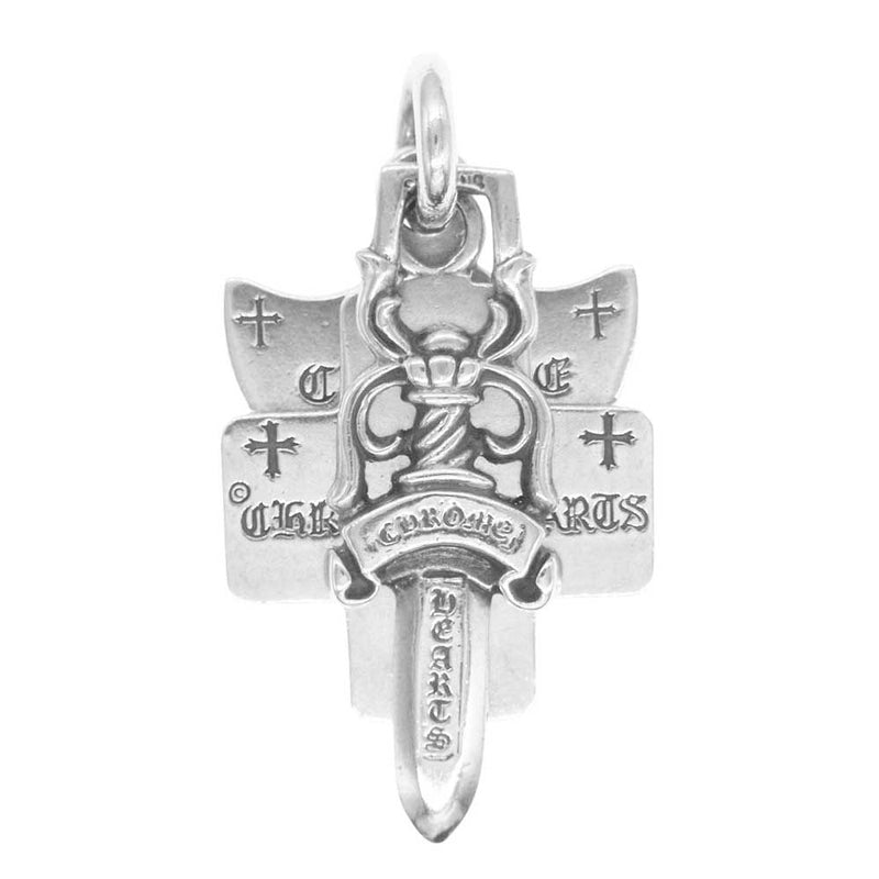 CHROME HEARTS クロムハーツ（原本無） 3TRINKETS スリートリンケッツ ペンダントトップ シルバー系【中古】