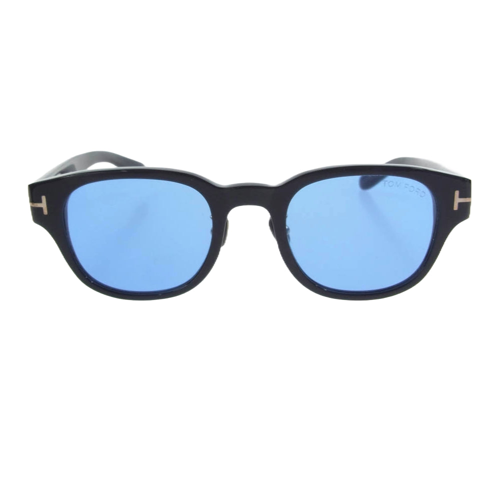 TOM FORD トムフォード F1041-D ECO 01V サングラス アイウェア ブラック系 ※レンズの色　ブルー系【中古】