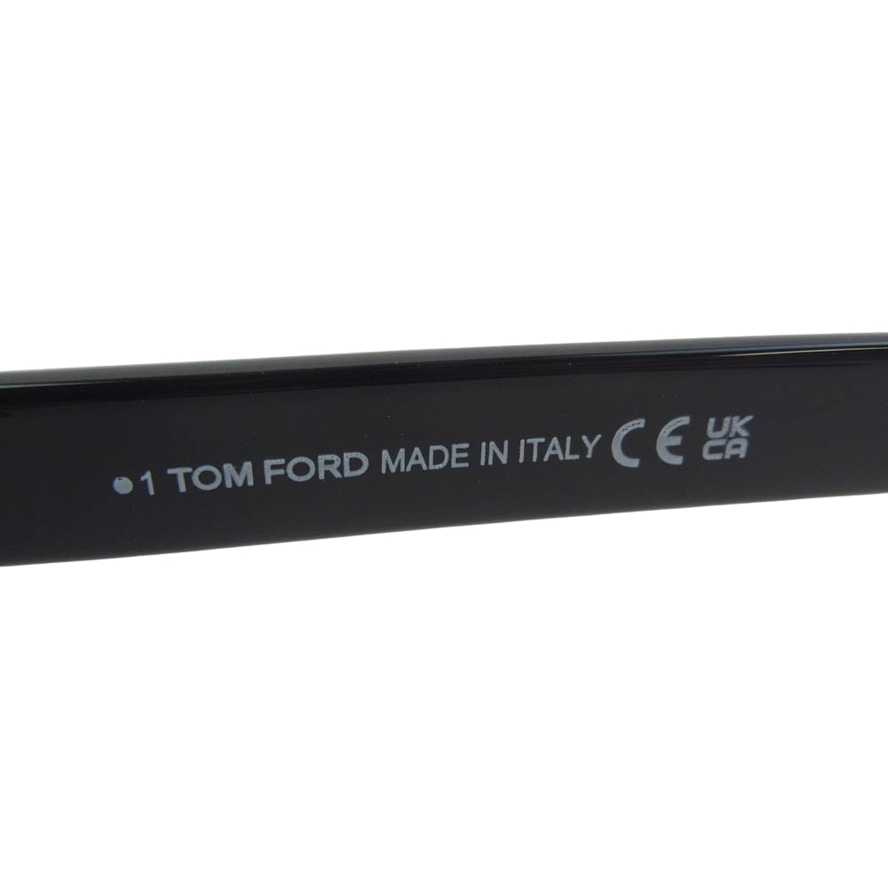 TOM FORD トムフォード F1041-D ECO 01V サングラス アイウェア ブラック系 ※レンズの色　ブルー系【中古】