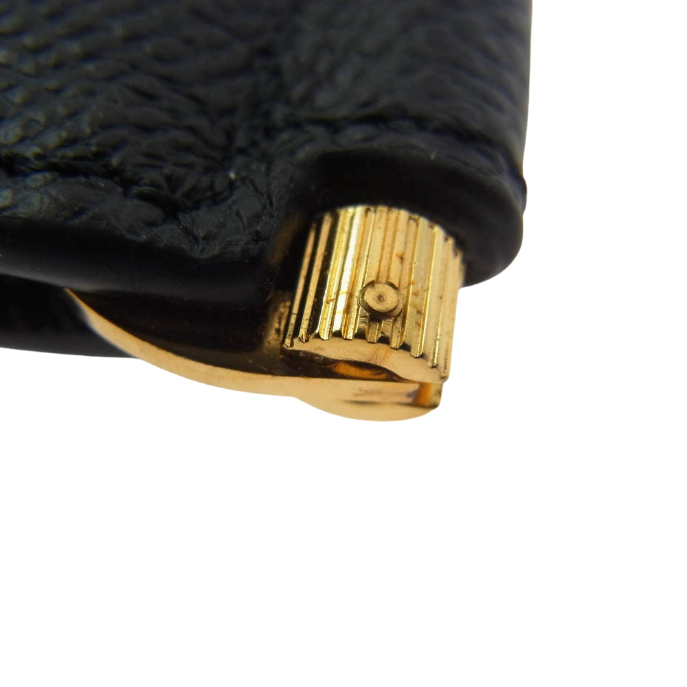 TOM FORD トムフォード マネークリップ 二つ折り財布 ウォレット ブラック系【中古】