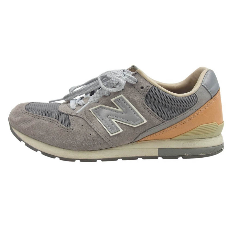 NEW BALANCE ニューバランス MRL996UY BEAUTY & YOUTH ビューティー＆ユース ユナイテッドアローズ 別注 カラー 996 スエード ローカット スニーカー グレー系 26cm【中古】