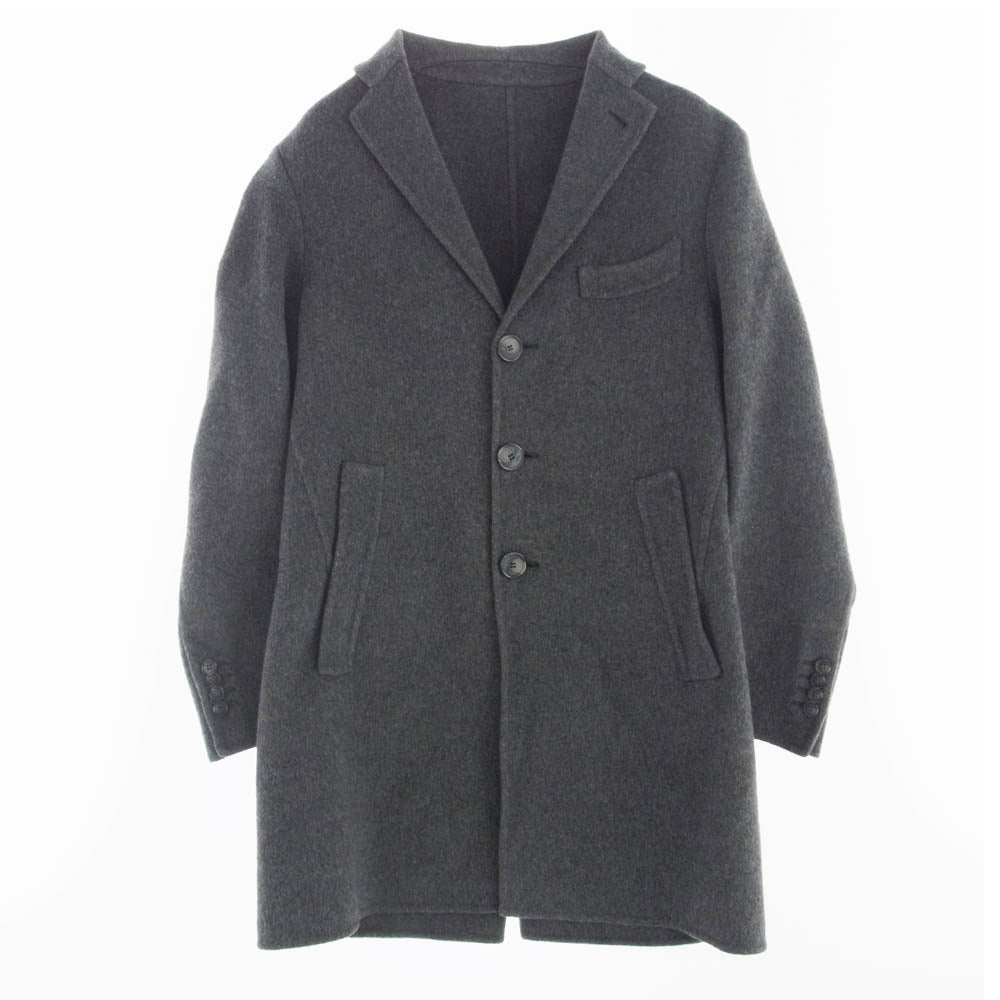 エイドス MICHELANGELO per EDIFICE 別注 ウール チェスター コート グレー系【中古】