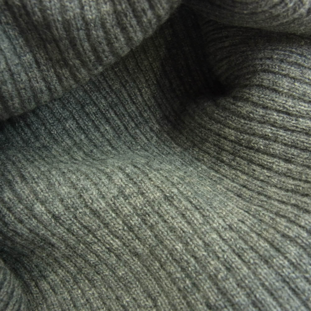 Brunello Cucinelli ブルネロクチネリ カシミヤ混ウール タートル ネック ニット グレー系【中古】