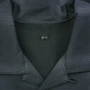 PORTER CLASSIC ポータークラシック PC-031-1460-10-05 SUPER 120'S OPEN COLLAR SHIRT スーパー オープンカラー オンブレチェック シャツ ブラック系 グレー系 L【中古】