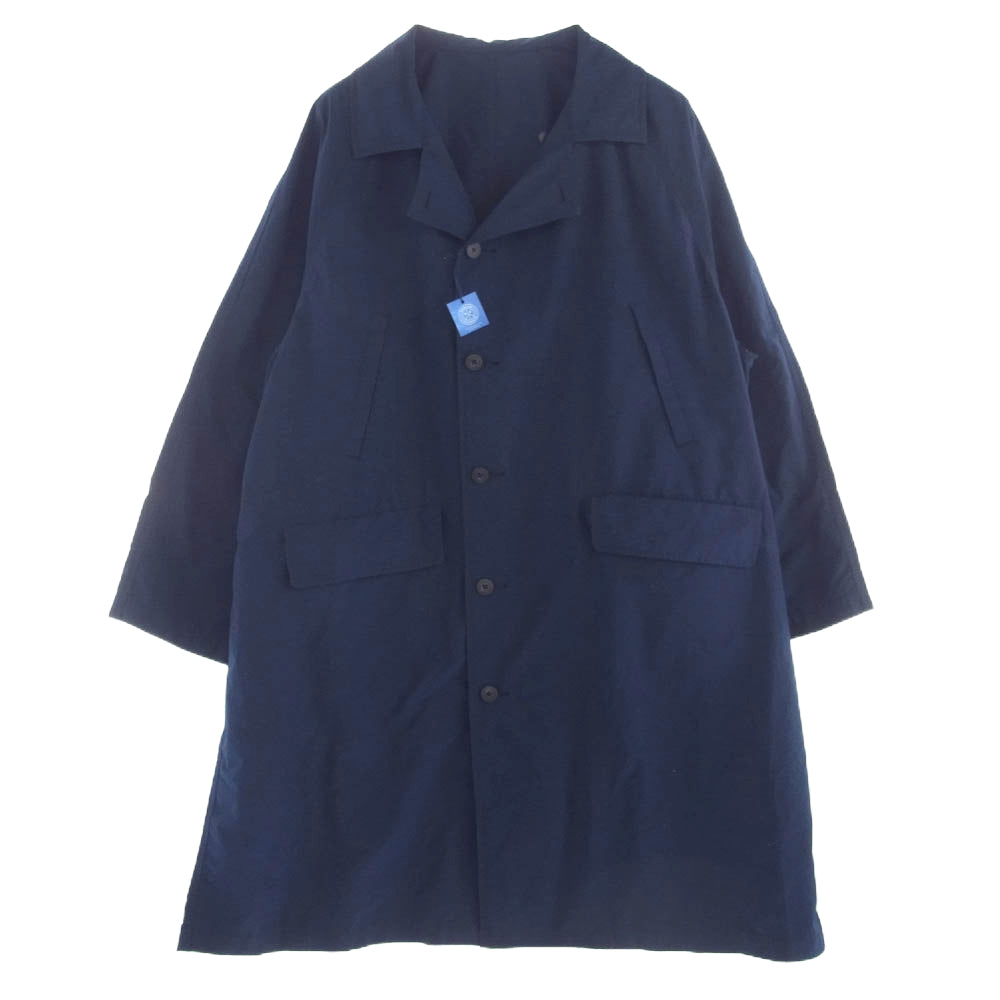 PORTER CLASSIC ポータークラシック PC-026-2132-41-4 WEATHER WORK COAT ウェザー ワーク コート シャツ ジャケット ネイビー系 4【新古品】【未使用】【中古】