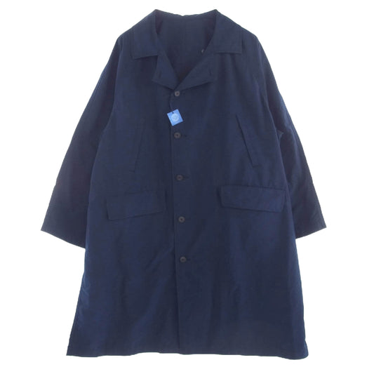 PORTER CLASSIC ポータークラシック PC-026-2132-41-4 WEATHER WORK COAT ウェザー ワーク コート シャツ ジャケット ネイビー系 4【新古品】【未使用】【中古】