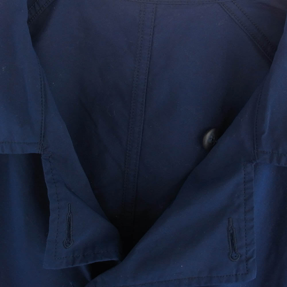 PORTER CLASSIC ポータークラシック PC-026-2132-41-4 WEATHER WORK COAT ウェザー ワーク コート シャツ ジャケット ネイビー系 4【新古品】【未使用】【中古】
