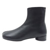 MAISON MARGIELA メゾンマルジェラ 23AW S59WU0236 MM6 エムエムシックス レザー アンクル ブーツ ブラック系 37【新古品】【未使用】【中古】