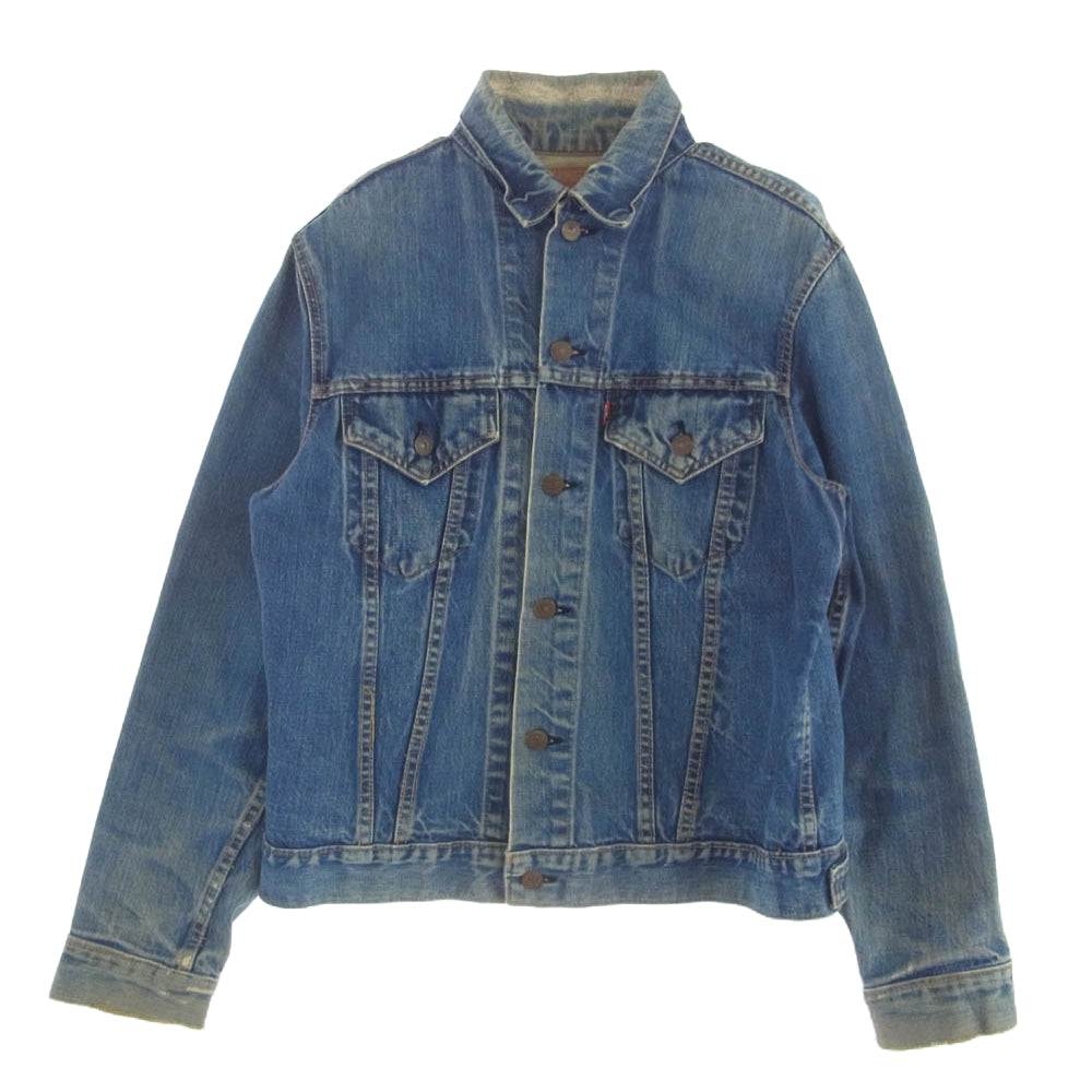 Levi's リーバイス 70s 70505 4th デニム ジャケット BIG E ボタン裏刻印529 インディゴブルー系 サイズ不明【中古】