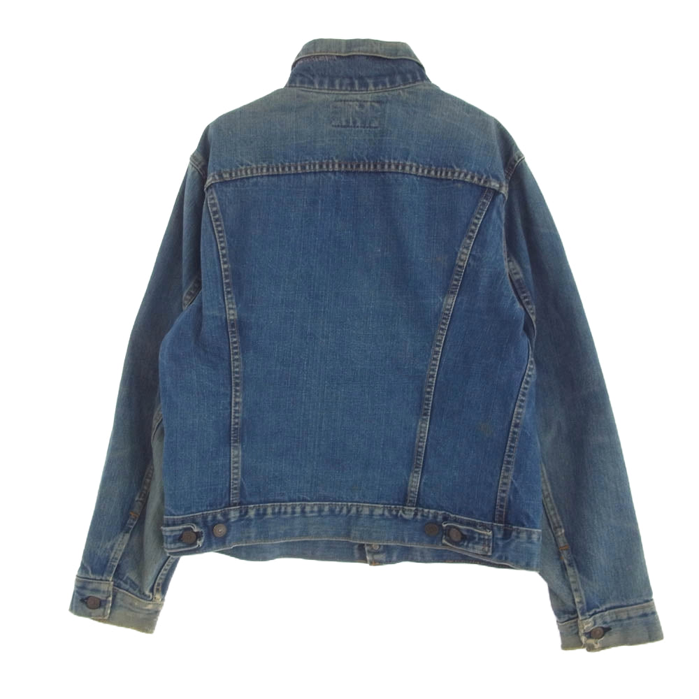 Levi's リーバイス 70s 70505 4th デニム ジャケット BIG E ボタン裏刻印529 インディゴブルー系 サイズ不明【中古】