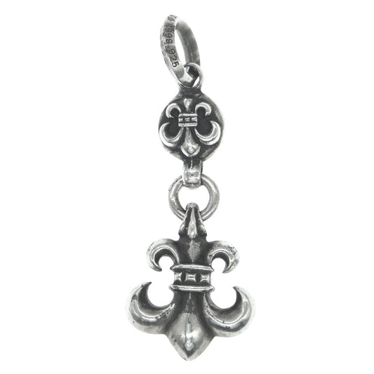 CHROME HEARTS クロムハーツ（原本無） 1BALL BS FLEUR 1ボール BSフレア チャーム ペンダントトップ シルバー系【中古】