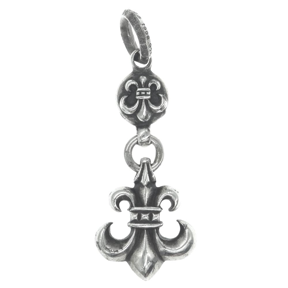CHROME HEARTS クロムハーツ（原本無） 1BALL BS FLEUR 1ボール BSフレア チャーム ペンダントトップ シルバー系【中古】