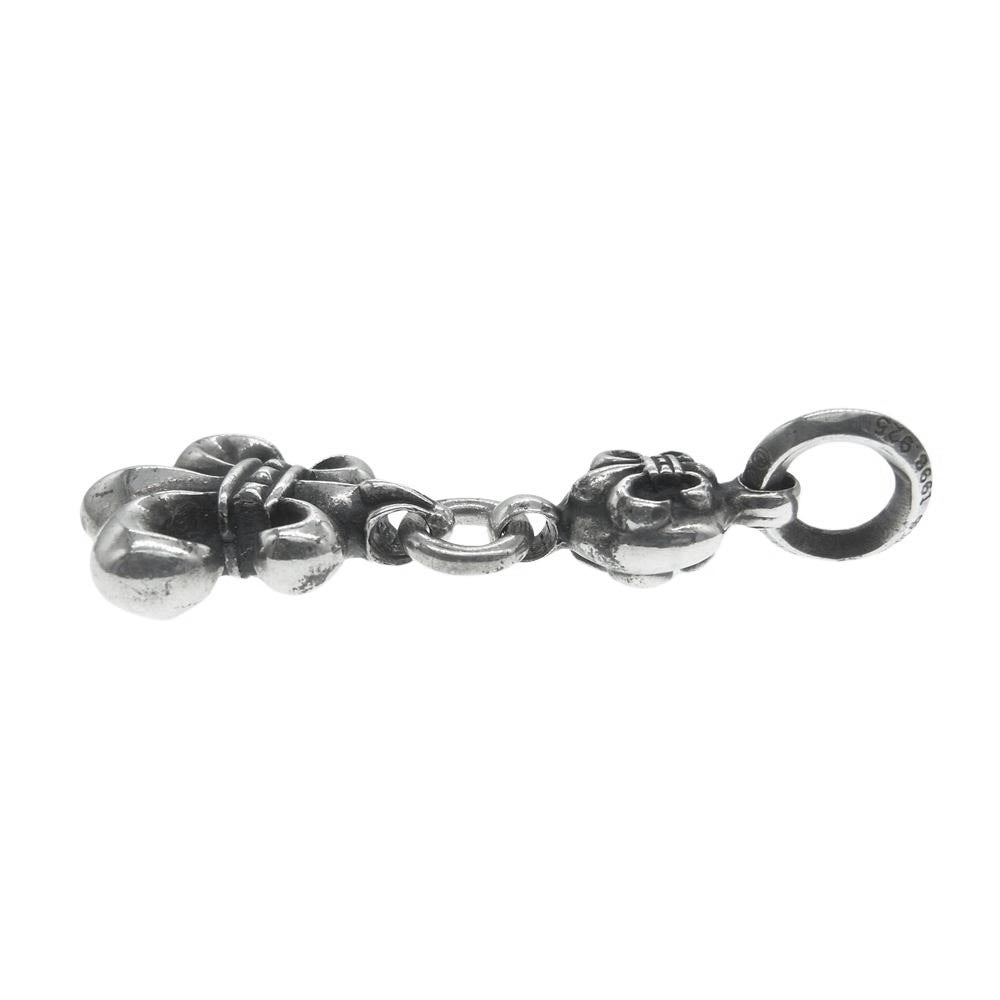 CHROME HEARTS クロムハーツ（原本無） 1BALL BS FLEUR 1ボール BSフレア チャーム ペンダントトップ シルバー系【中古】