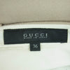GUCCI グッチ 358462 カシミア混 ウール パンツ イタリア製 ベージュ系 36【中古】