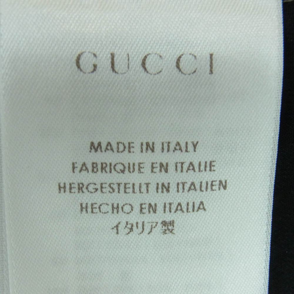 GUCCI グッチ 330102 シルク混 ウール スカート イタリア製 グレー系 36【中古】
