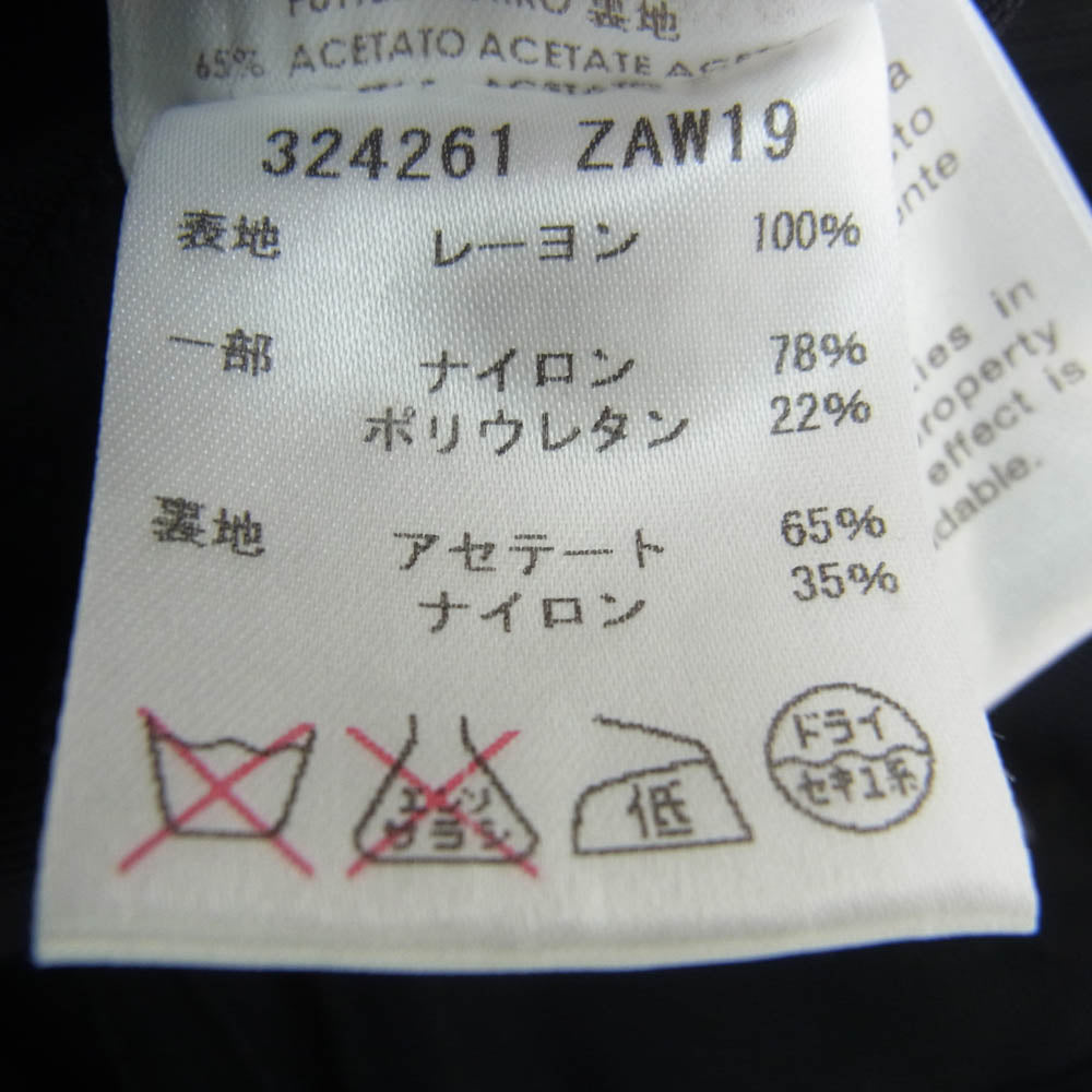 GUCCI グッチ 324261 レーヨン ワンピース ドレス ブラック系 36【中古】