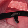GUCCI グッチ 363852 ウール インターロッキング ノースリーブ ハイネック カットソー ピンク系 XXS【中古】