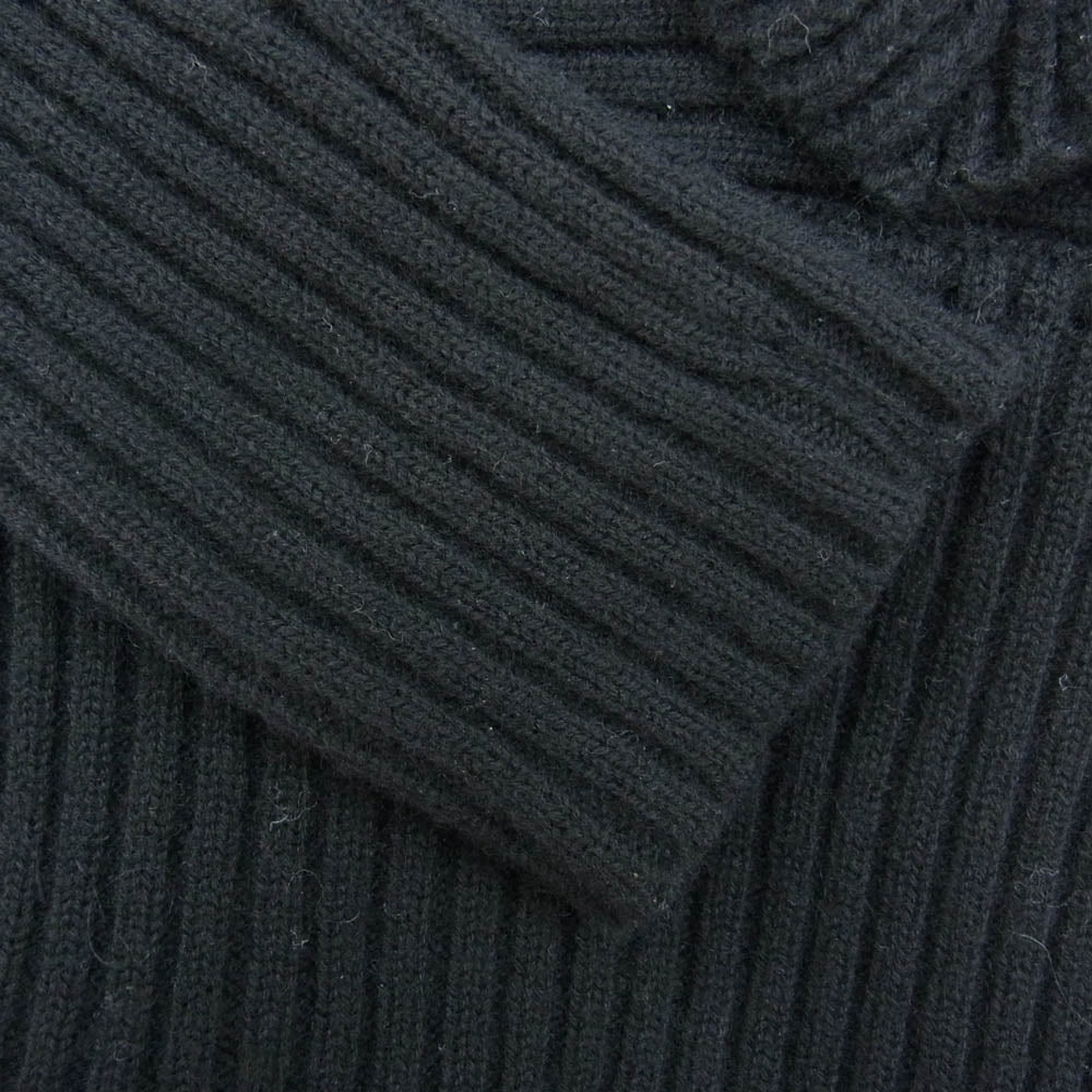 GUCCI グッチ 304377 ウール フリル ニット ブラック系 XS【中古】