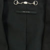 GUCCI グッチ 382374 ウール シルク ジャケット ブラック系【中古】