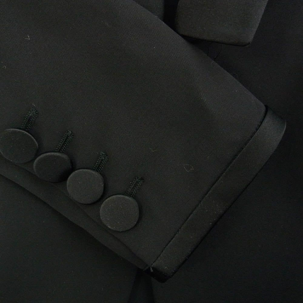 GUCCI グッチ 382374 ウール シルク ジャケット ブラック系【中古】