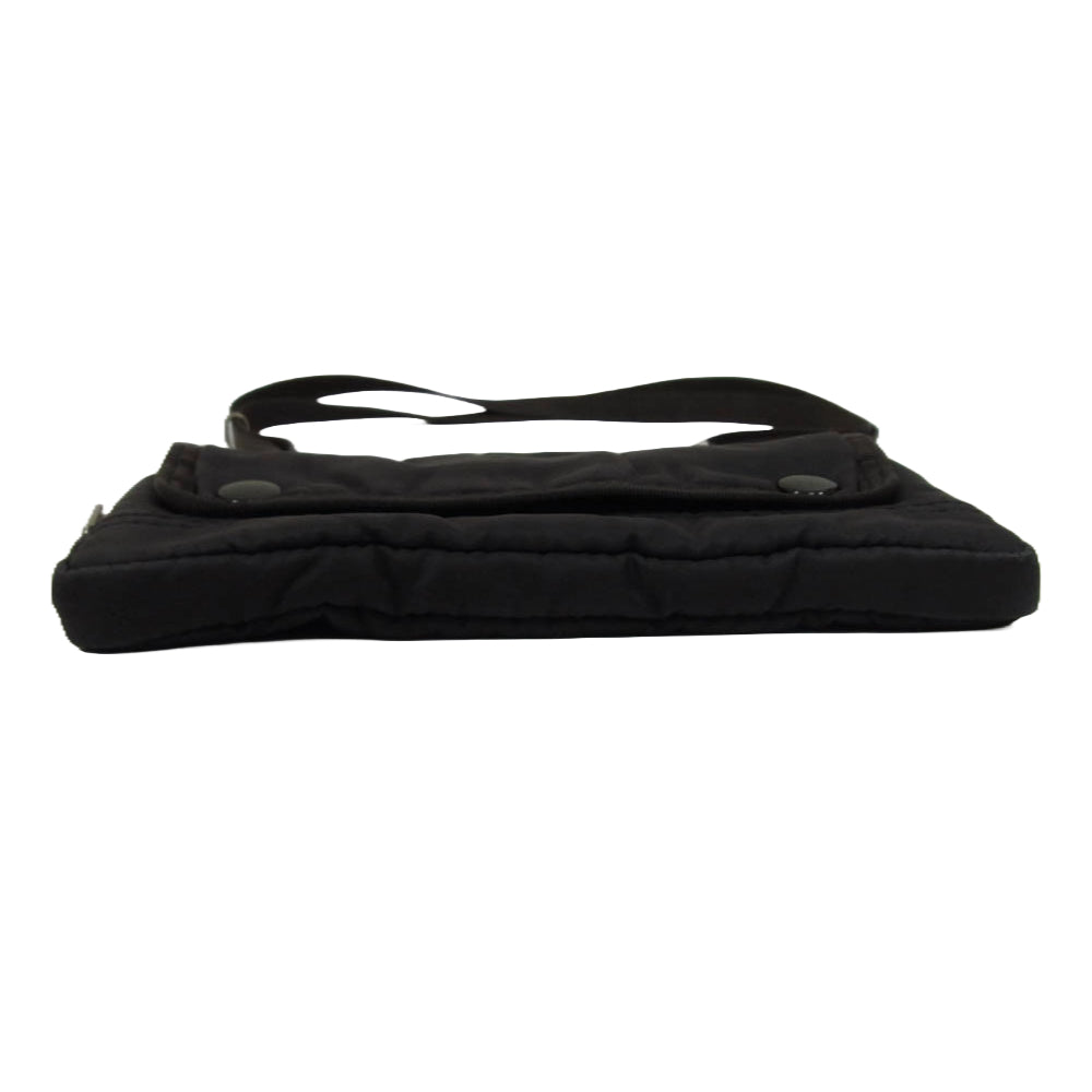 PORTER CLASSIC ポータークラシック PC-015-803-10-08 SUPER NYLON WALLET POUCH スーパーナイロン ウォレットポーチ ショルダーバッグ ブラック系 F【中古】