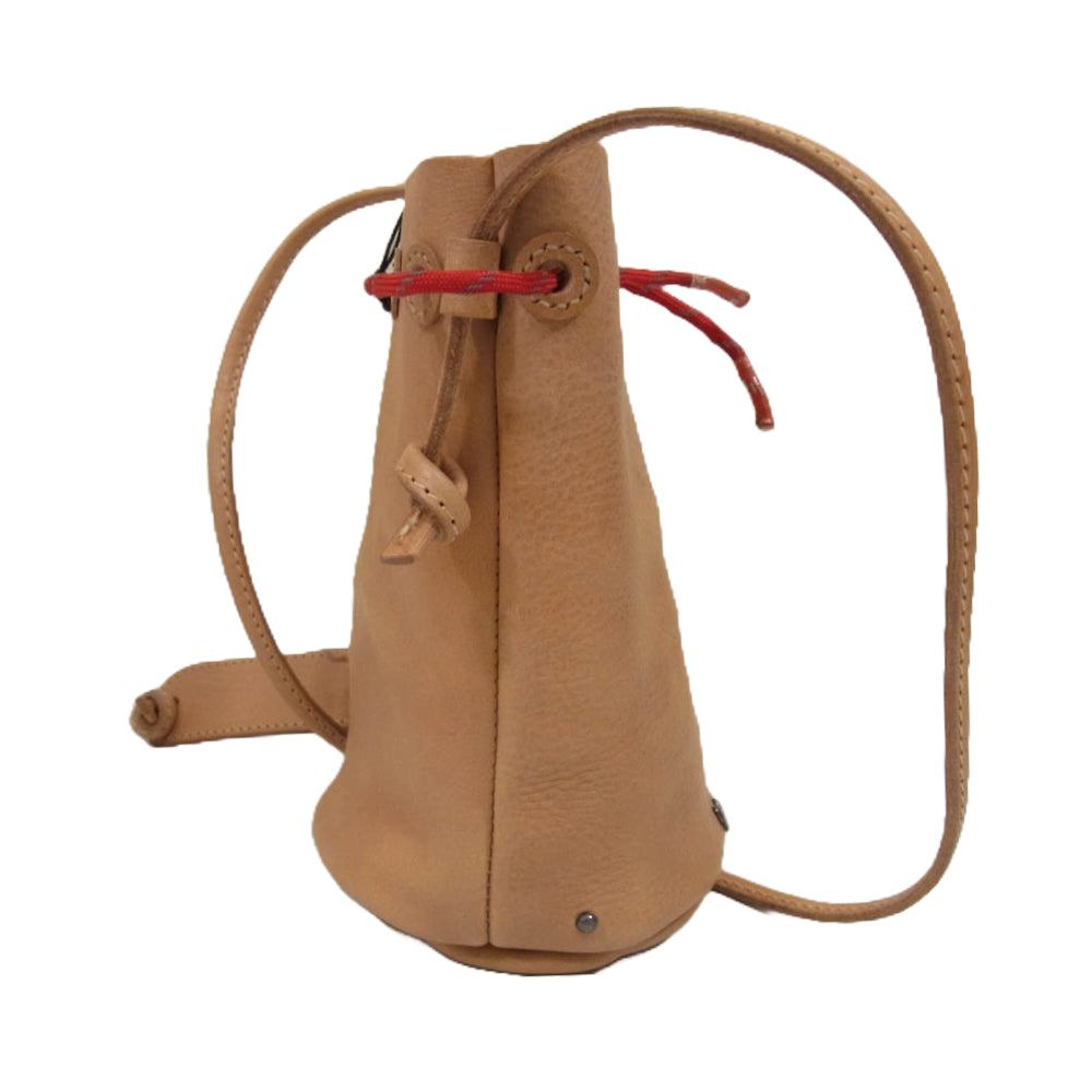 PORTER CLASSIC ポータークラシック 23SS GROK LEATHER POUCH W HEART SILVER グロックレザー ポーチ ウィズ ハートシルバー ブラウン系 F【中古】