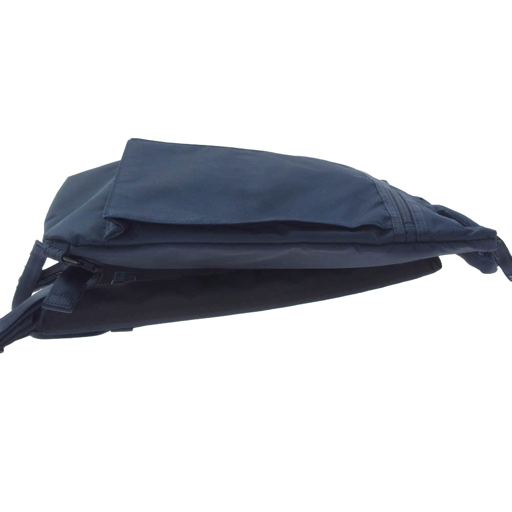 PORTER CLASSIC ポータークラシック PC-050-2093-41-08 × muatsu NEWTON RECYCLE NYLON HELMET CASE RUCKSACK ムアツ ニュートン リサイクル ナイロン ヘルメット ケース  リュックサック バックパック バッグ ネイビー系【美品】【中古】