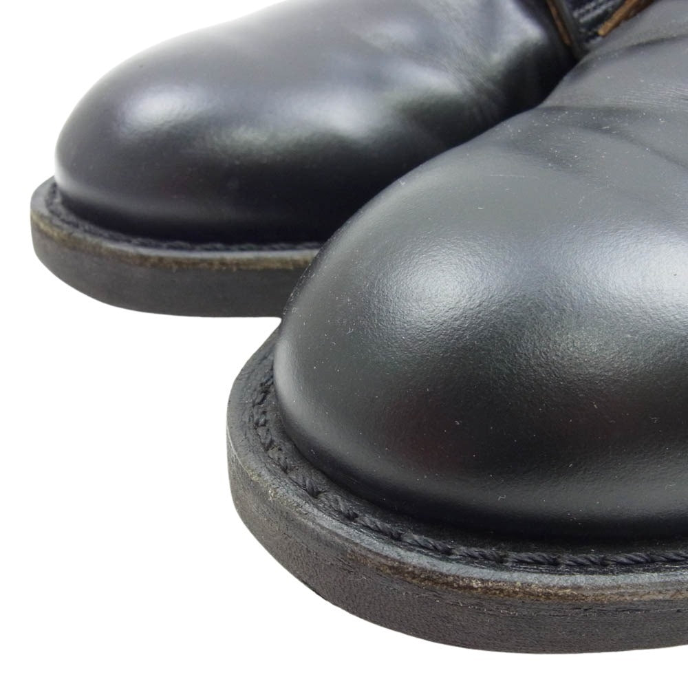 RED WING レッドウィング 101 (D) POSTMAN OXFORD ポストマン オックスフォード レザー シューズ ブラック系 USA9【中古】
