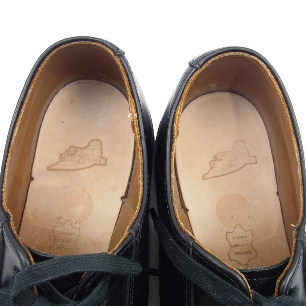 RED WING レッドウィング 101 (D) POSTMAN OXFORD ポストマン オックスフォード レザー シューズ ブラック系 USA9【中古】