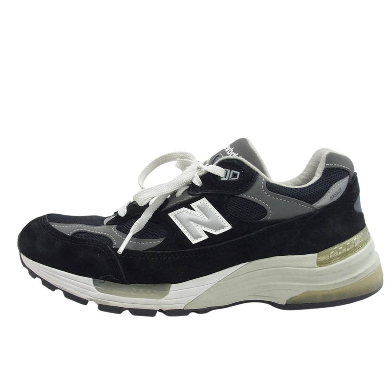 NEW BALANCE ニューバランス M992EB M992EB MADE IN USA ローカット スニーカー ブラック系 27.5cm【中古】