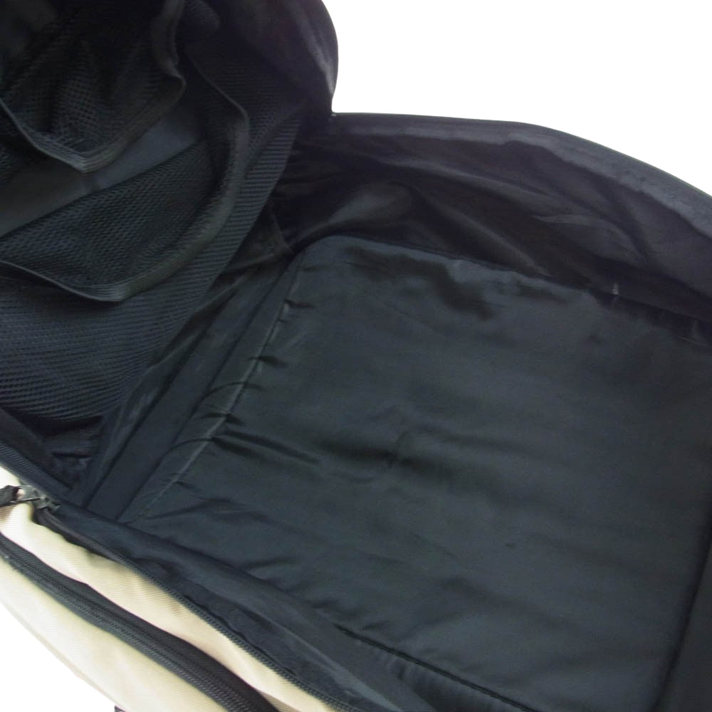 エレメント ロゴデザイン リュック バックパック ベージュ系【中古】
