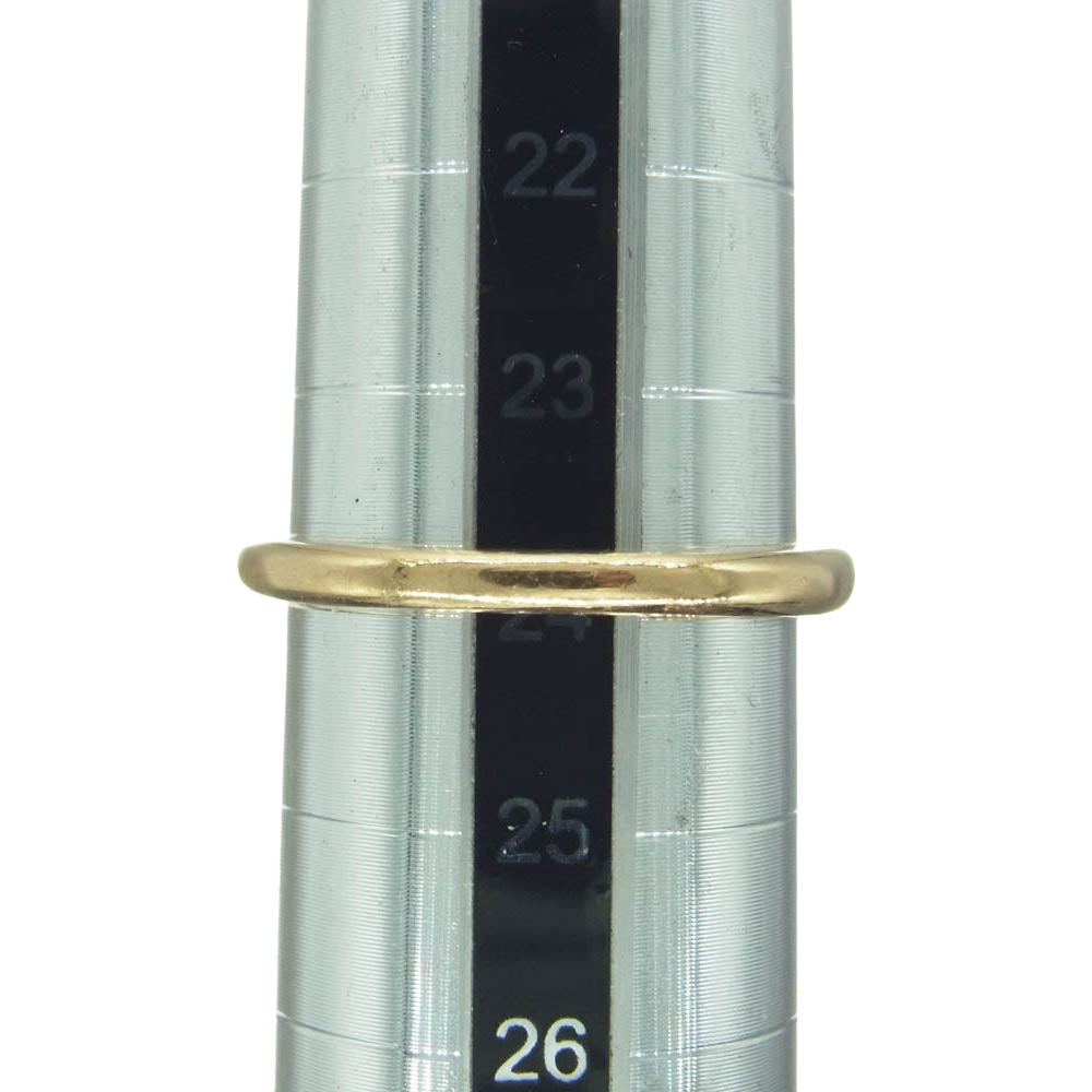 CHROME HEARTS クロムハーツ（原本無） 2024年購入時レシート付属 22K  BABY CLSC ベイビークラシック リング 24号【中古】