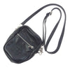 CHROME HEARTS クロムハーツ（原本無） Taka Mini タカ ミニ オールレザー セメタリークロスパッチ ショルダーバッグ ブラック系【中古】