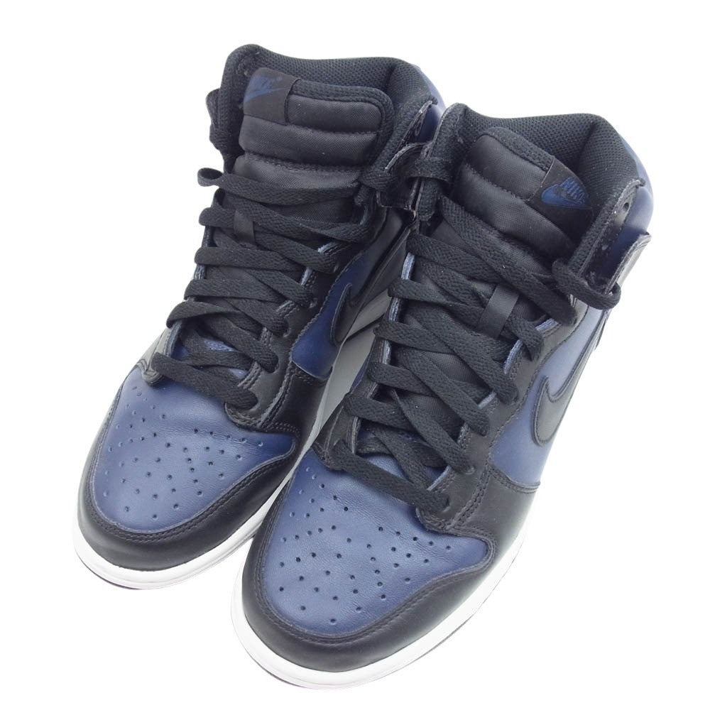 NIKE ナイキ DJ0383-400 × Fragment フラグメント Dunk High Tokyo ダンクハイ 東京 スニーカー ネイビー系 ブラック系 26.5cm【中古】