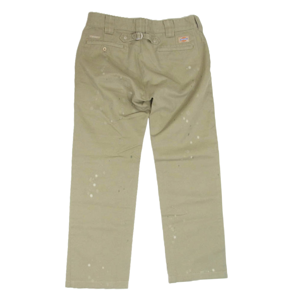 SOPHNET. ソフネット SOPH-100129 Dickies 874 LOWRIZE PAINTED CHINO PANT ディッキーズ ペイント加工 チノパンツ ブラウン系 30【中古】