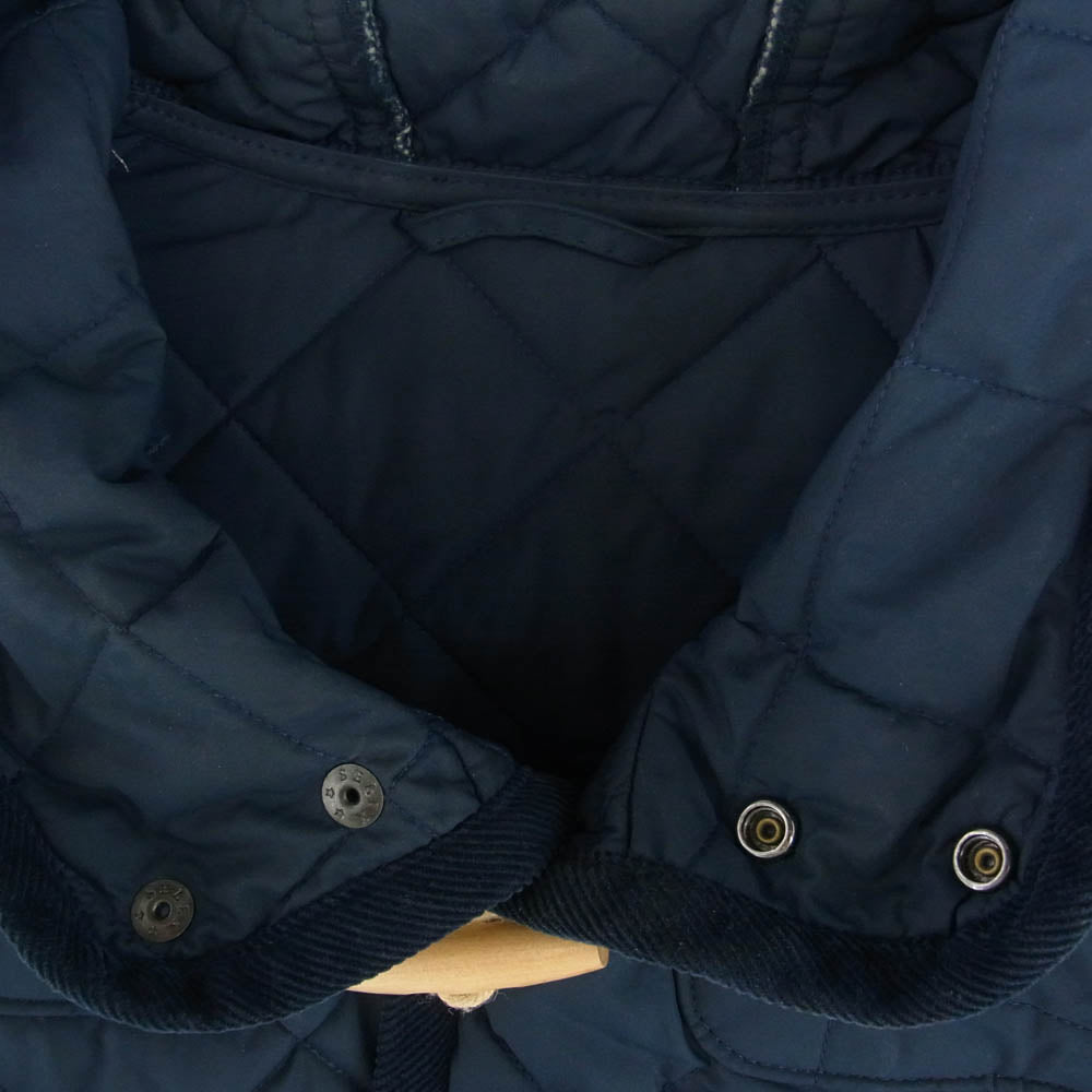 SOPHNET. ソフネット SOPH-123017 12AW QUILTING DUFFLE BLOUSON キルティング ダッフル フード ジャケット ネイビー系 M【中古】